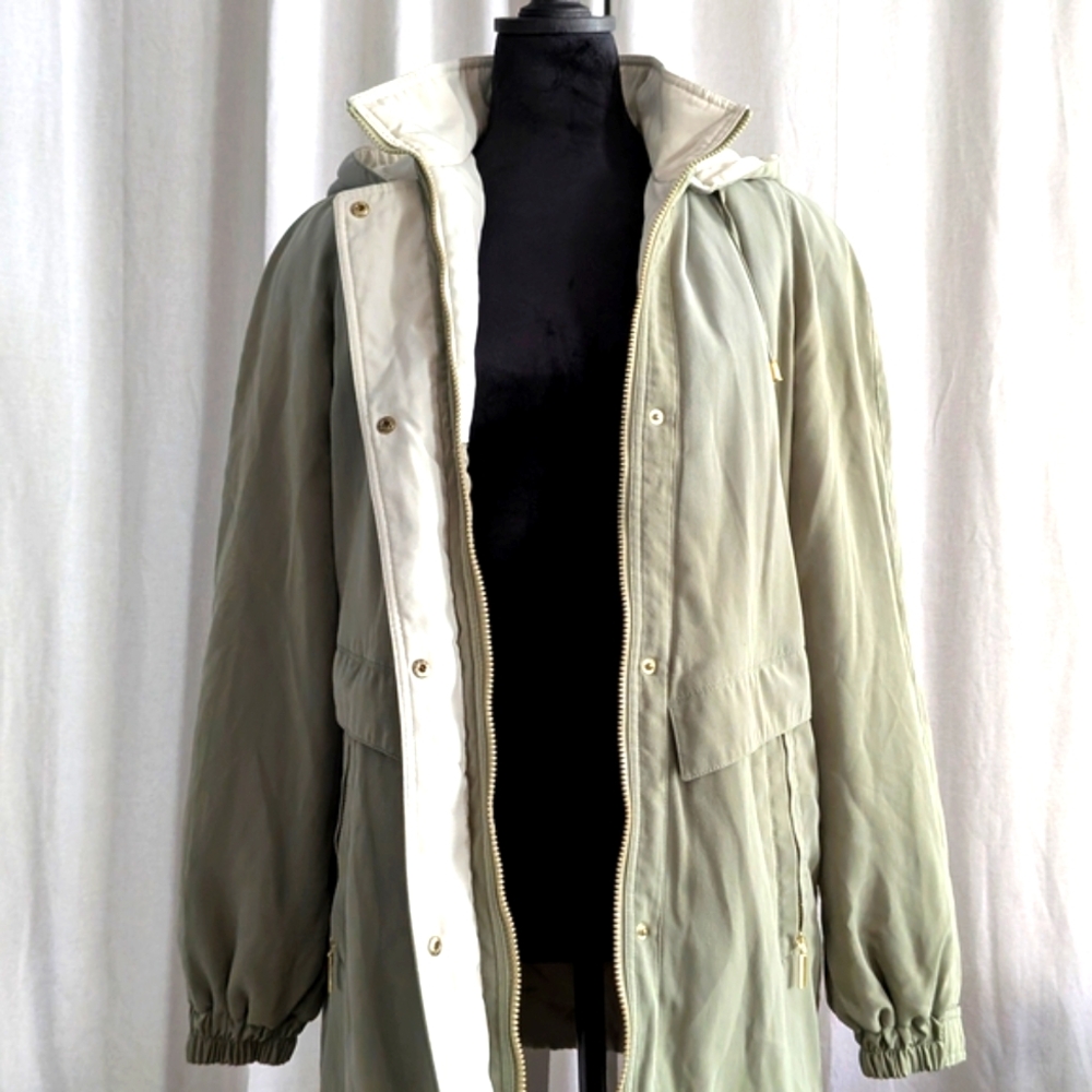 Classic Elements Green Utility Jacket With Hood, … - image 5